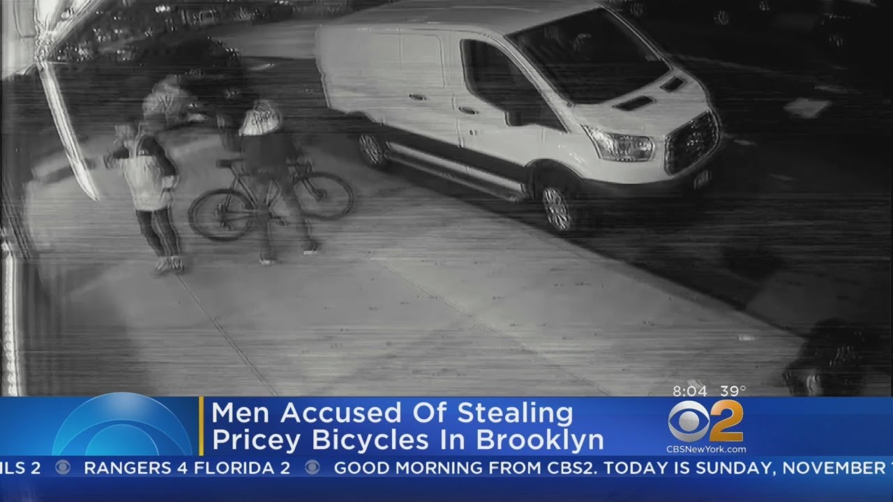 Bicycle Thieves Caught On Camera
