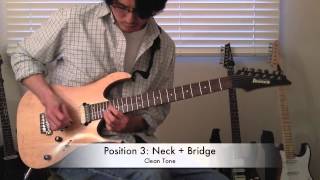 Video thumbnail for Ibanez RGA121 w/ Dimarzio PAF 36th DP103 DP223.mov by thetonezone777