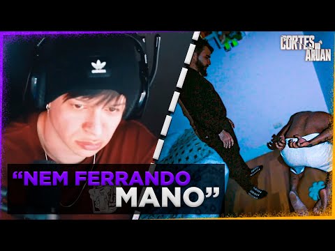 ARUAN REAGE A ACONTECEU ISSO NA PRIMEIRA NOITE DO MACUMBEIRO NA MINHA CASA! (CLONE) -Cortes do Aruan