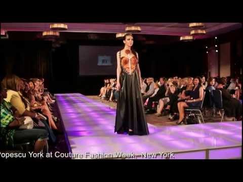 Alexandra Popescu York at Couture Fashion Week, New York