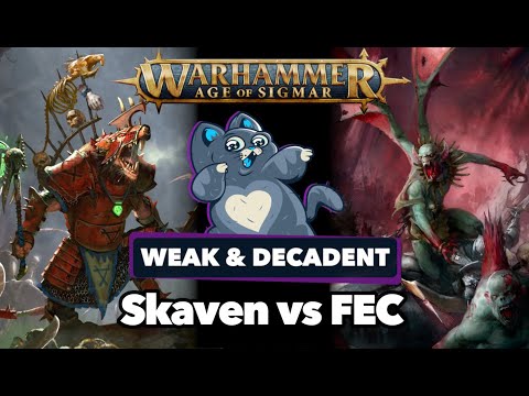 Skaven vs Flesh-eater Courts - Age of Sigmar Battle Report