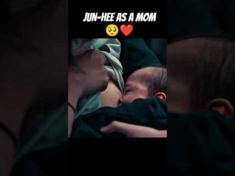 Jo Yuri  Aka Jun hee feeding her baby 222 😭❤️| Squid Game 3 Scenes | #shorts #new #squidgame #baby