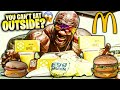 FULL DAY OF EATING | MCDONALDS (7030 Calories) - Kali Muscle