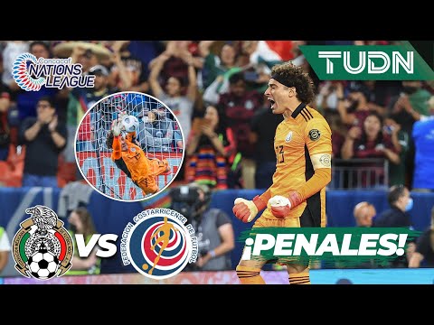 Penalty Shootout TO THE FINAL! | Mexico (5)-(4) Costa Rica | Nations League Semifinal | TUDN