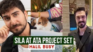 Sila Turkoglu at Ata Yildiz Project Set !Halil Ibrahim Ceyhan Busy