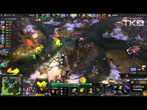 Fnatic vs Team Empire   MLG TKO DOTA 2   TobiWan & Sneyking