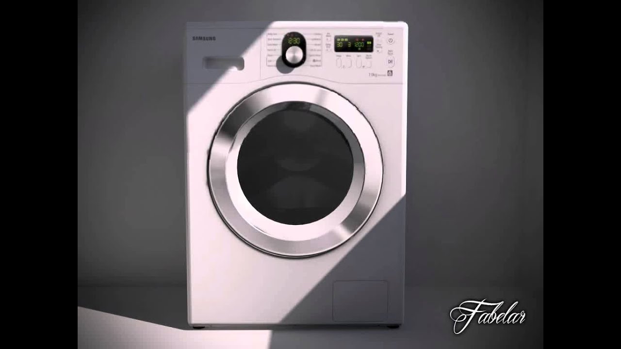 3D Model of Washing Machine Review