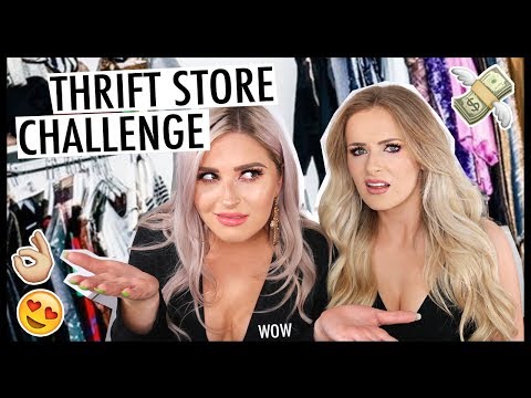 Under $100 Thrift Shop CHALLENGE! 💰 With Sally Jo! 💕 Video