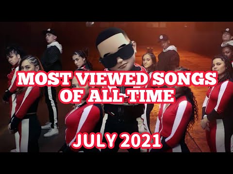 TOP 100 MOST VIEWED SONGS OF ALL TIME | (July 2021)