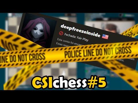 I challenged the suspect to a 10 minute game! - CSIchess #5