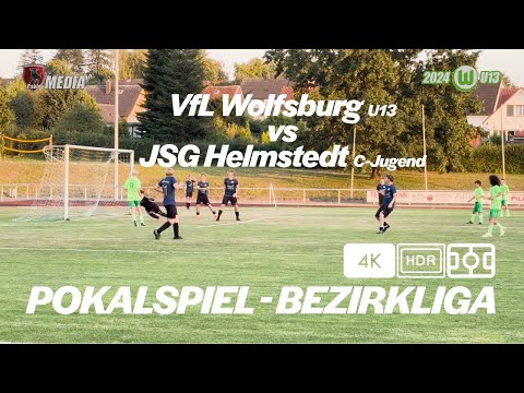 VfL Wolfsburg U13 vs JSG Helmstedt C Junioren (28-08-2024) Pokalspiel Bezirksliga