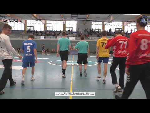 26:29 (13:12) Mecklenburger Stiere vs. SG NARVA Berlin - 18.03.2023