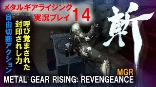 【実況】MGR メタルギアライジング：リベンジェンス14(METAL GEAR RISING: REVENGEANCE)