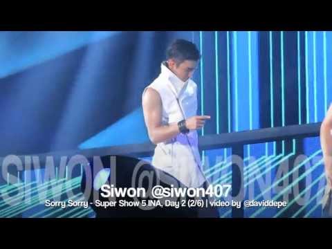 [FANCAM] Super Junior - Super Show 5 Indonesia, Day 2 (Siwon focus)