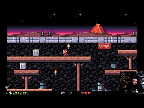 Crystal Caves HD Long Gameplay (Indie/Retro PC)