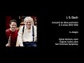 Itzhak Perlman and Eugene Izotov play Bach Double Concerto, II. Adagio