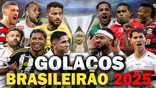 Os GOLS mais BONITOS do BRASILEIRÃO 2025