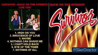 Survivor Live 1998 Back On The Street Tour