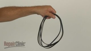 GE Dryer: Drum Won't Turn? Drive Belt Replacement
