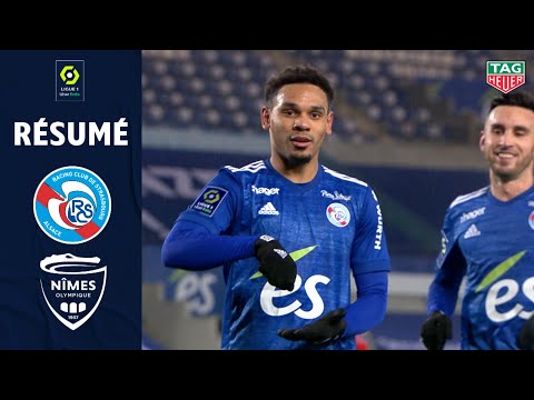 RC STRASBOURG ALSACE - NÎMES OLYMPIQUE (5 - 0) - Résumé - (RCSA - NO) / 2020-2021