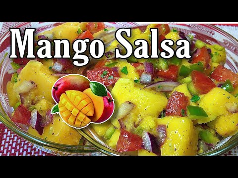 Mango Salsa | You Need to Try! | Jamaican Cooking Food | Tiki Cooks Tv