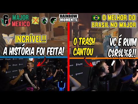 TEAM ONE FAZENDO O IMPOSSÍVEL NO MAJOR, NIP ELIMINADA, LIQUID E FURIA PASSAM - O BRASIL NO MEXICO #3