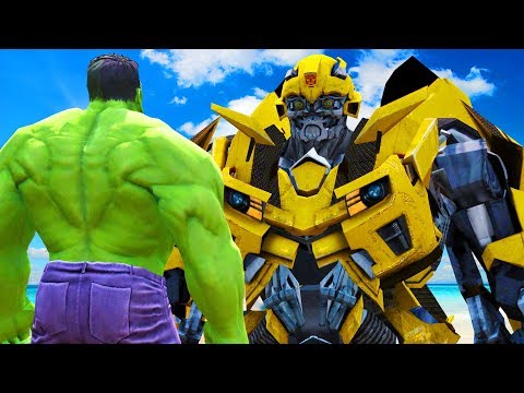 THE HULK VS BUMBLEBEE (Transformers) - EPIC BATTLE Video