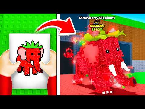 Steal a Brainrot, but everything I draw is real! 😲