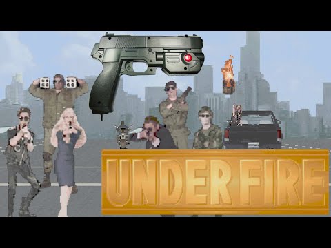 Under Fire + Aimtrak Light Gun | Arcade Longplay