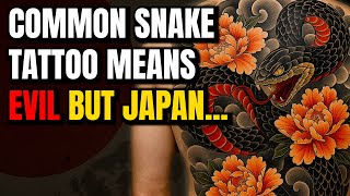 Japanese SNAKE Tattoo Meaning | Japanese Tattoo Guide [007]