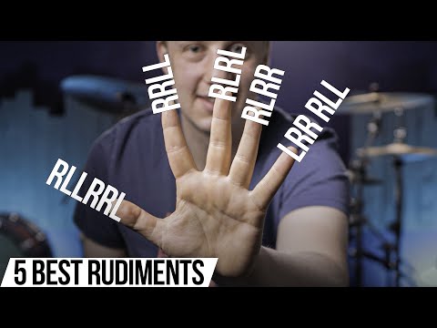 The 5 BEST RUDIMENTS for Developing Hand Technique | Free Drum Lesson