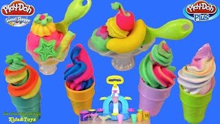 preview picture of video 'Play-Doh Swirl & Scoop Ice Cream  Playdoh Plus Sweet Shoppe Playdough'