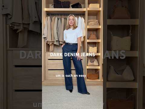 The 3 Dark Denim Jeans Everyone Needs to Know About 👖 (links in description, LTK & community page)