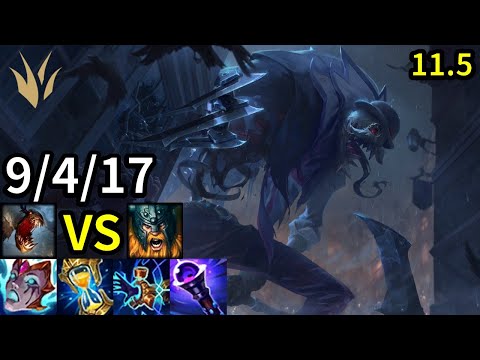 Fiddlesticks Jungle vs Olaf - KR Master | Patch 11.5