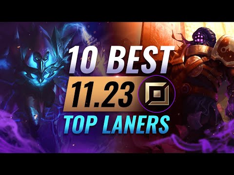 10 Top Laners You NEED to Abuse in Patch 11.23 - League of Legends Preseason 2022