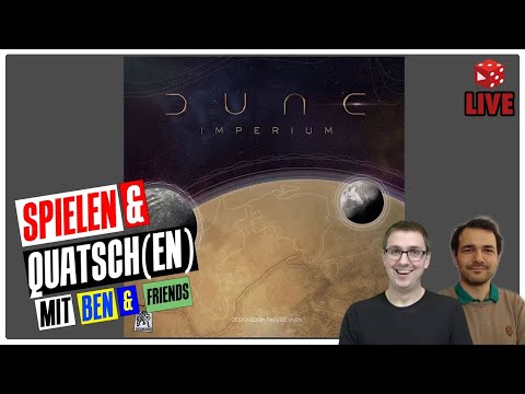 Dune Imperium - 3 Spieler & Solo Partie inklusive Erklärung