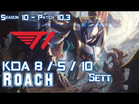 T1 Roach SETT vs DIANA Top - Patch 10.3 KR Ranked