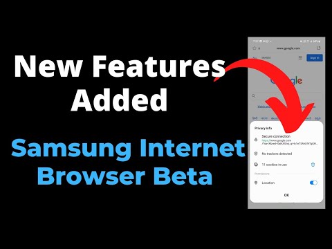 New Features Added On Samsung Internet Browser Beta