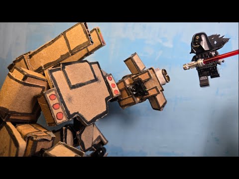 Lofty Mech VS Darth Vader | Epic Battle animation @Loft_Studios