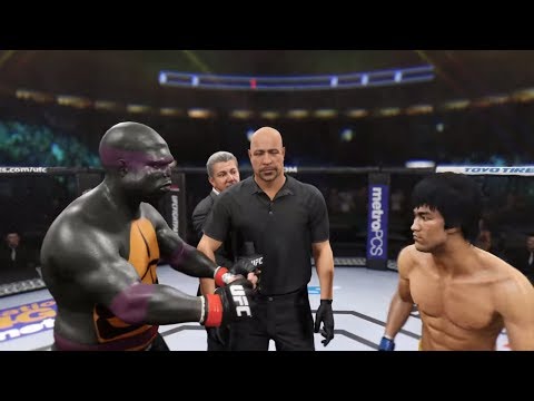 TMNT Donatello vs. Bruce Lee (EA sports UFC 2) - Crazy UFC 👊🤪