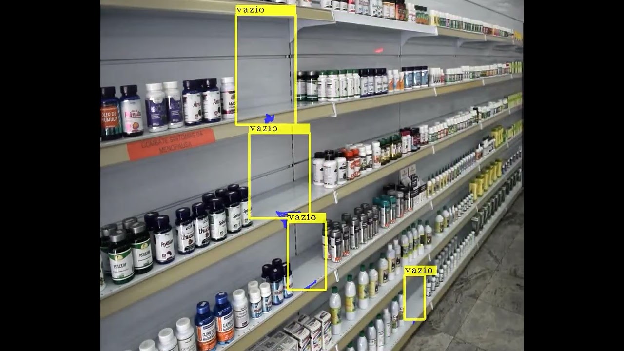 Vídeo: Detecção de Prateleiras Vazias