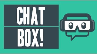 How To ADD Chat Box In Streamlabs OBS