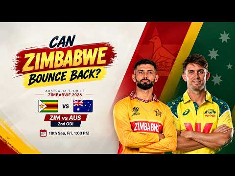 ZIM vs AUS 2nd ODI PREDICTION, Who Will Win?, Zimbabwe vs Australia | AUS Tour of ZIM 2026