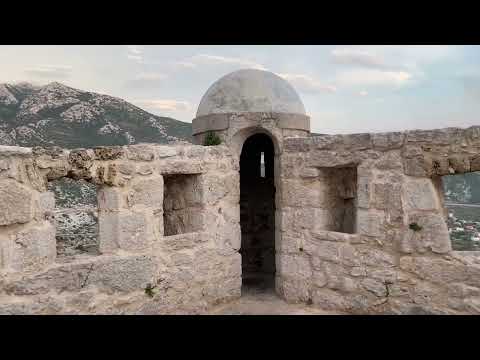 Visit of Klis Fortress, Croatia