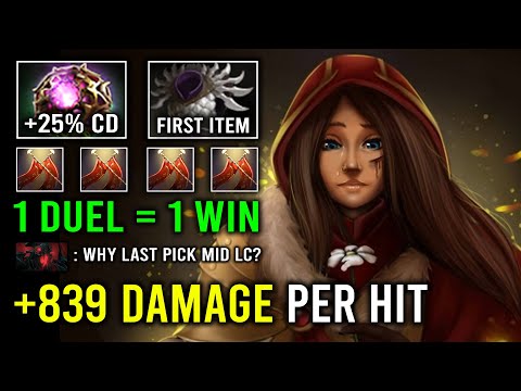 NEW Mid Legion 1 Duel 1 Win +839 Damage Per Hit with Octarine Core Short Duel Cooldown Dota 2