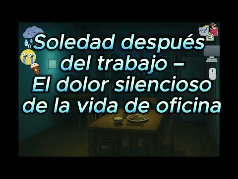 Soledad después del trabajo – El dolor silencioso de la vida de oficina