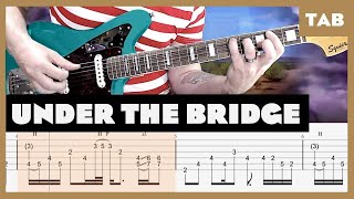 Under the Bridge Red Hot Chili Peppers Cover | Guitar Tab | Lesson | Tutorial