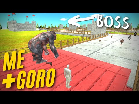 GORO FPS Co-Op - Extreme Castle SIEGE | Animal Revolt Battle Simulator | ARBS