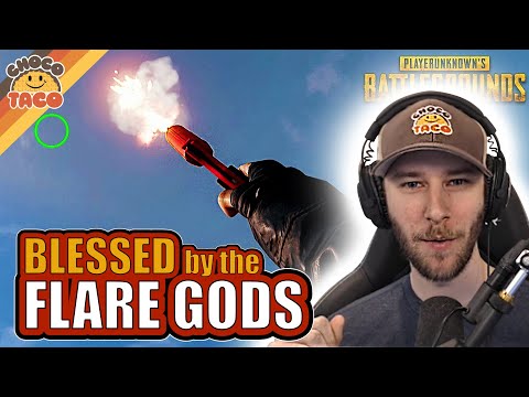 chocoTaco Has Been Blessed by the Flare Gods - PUBG Solos Gamelay
