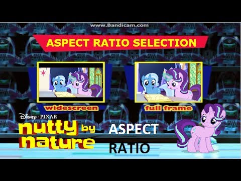 Disney Pixar's Nutty by Nature 2017 Full Screen vs Widescreen: "You're Welcome"
